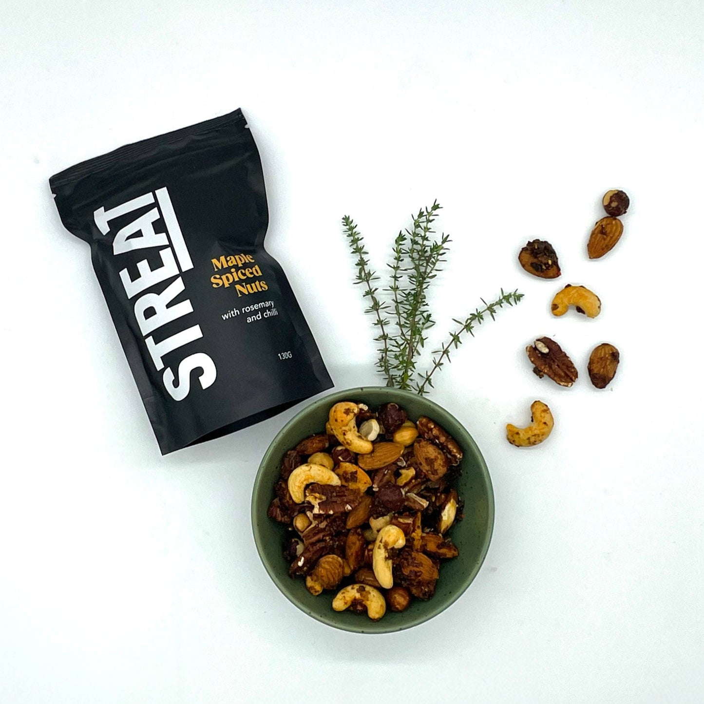 Maple spiced nuts