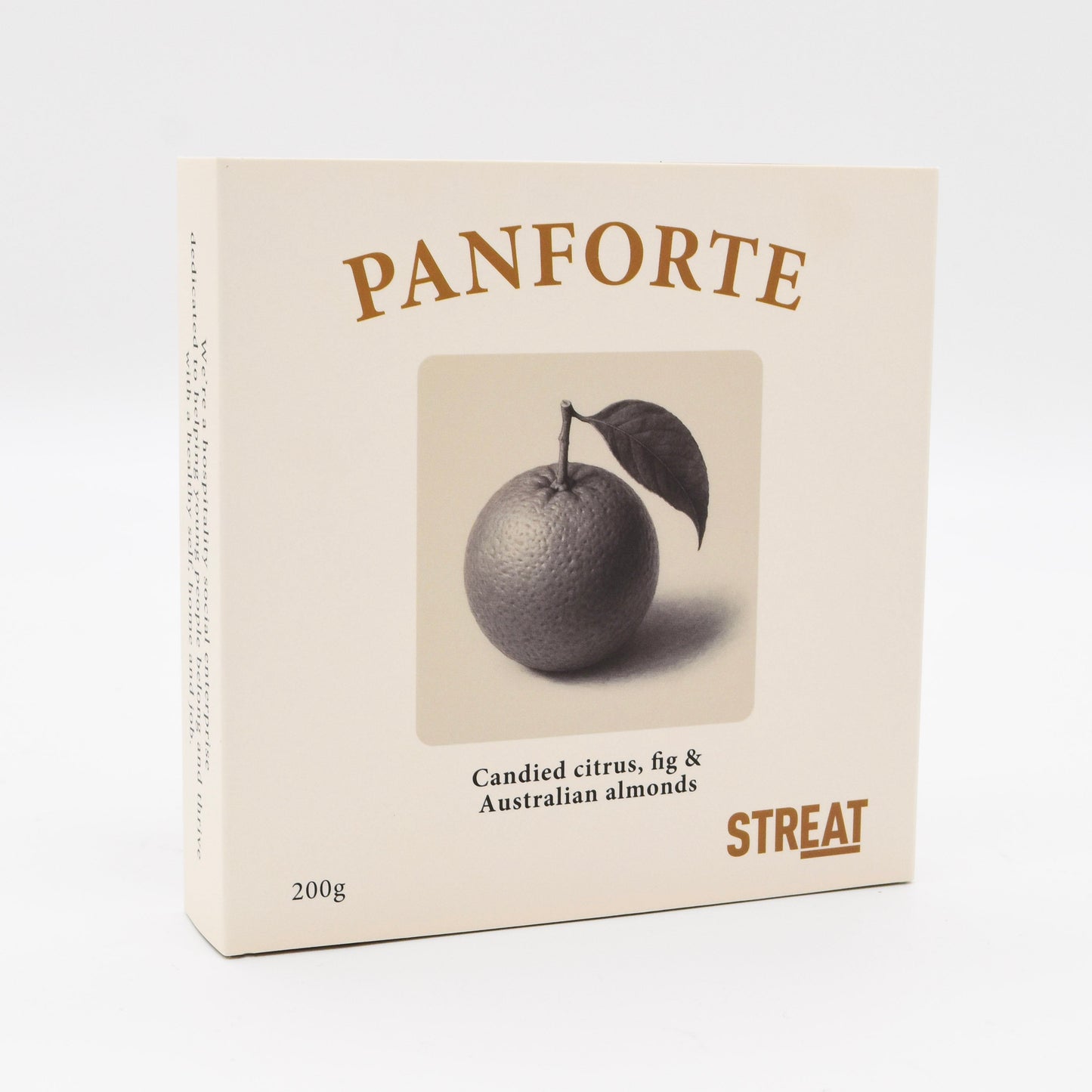 Citrus, fig & almond panforte