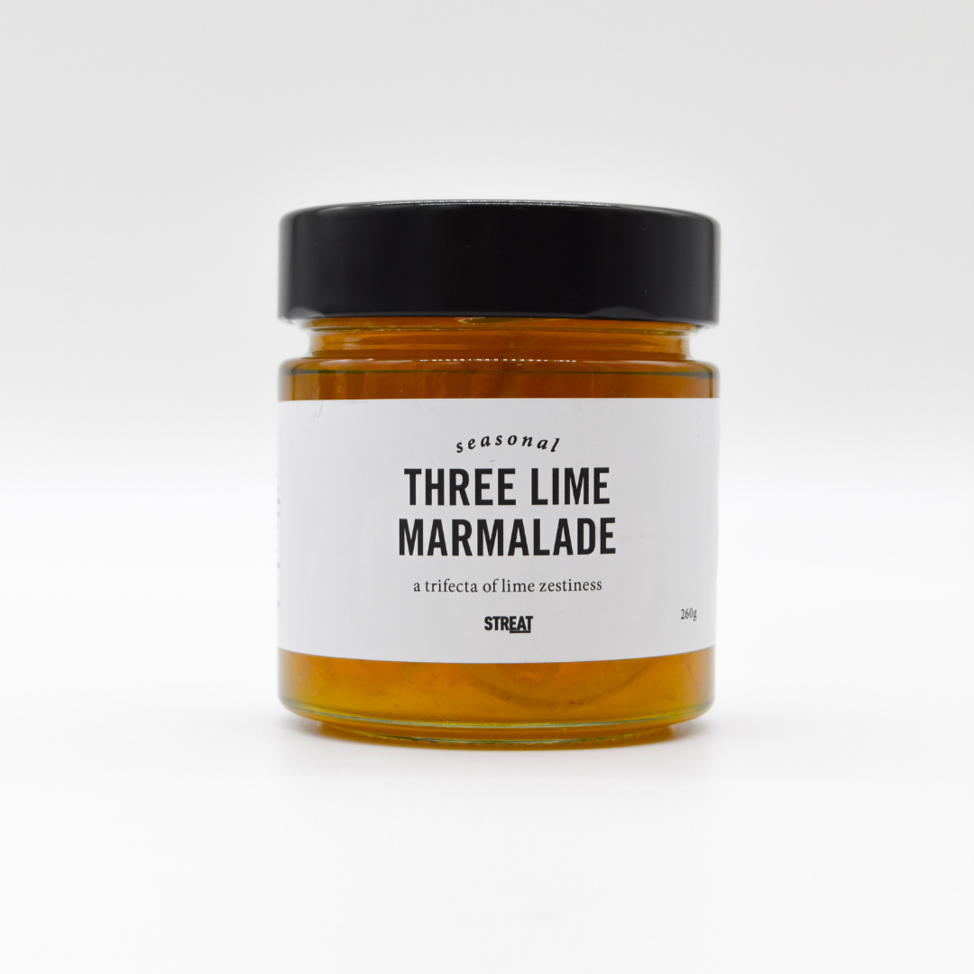 Three lime marmalade