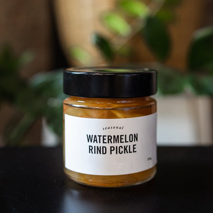 Watermelon rind pickle