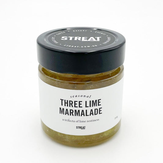 Three lime marmalade