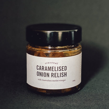 Caramelised onion relish